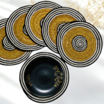 Set of 6 Boho Jute & Seagrass Placemats