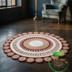 Rooted in Earth: Sustainable Jute Rug (Available in 3, 4, 5 ft)