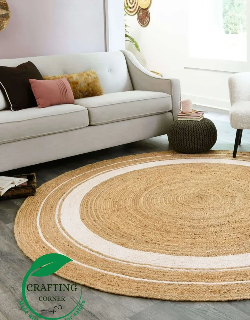 Eco-Chic Round Jute Rug