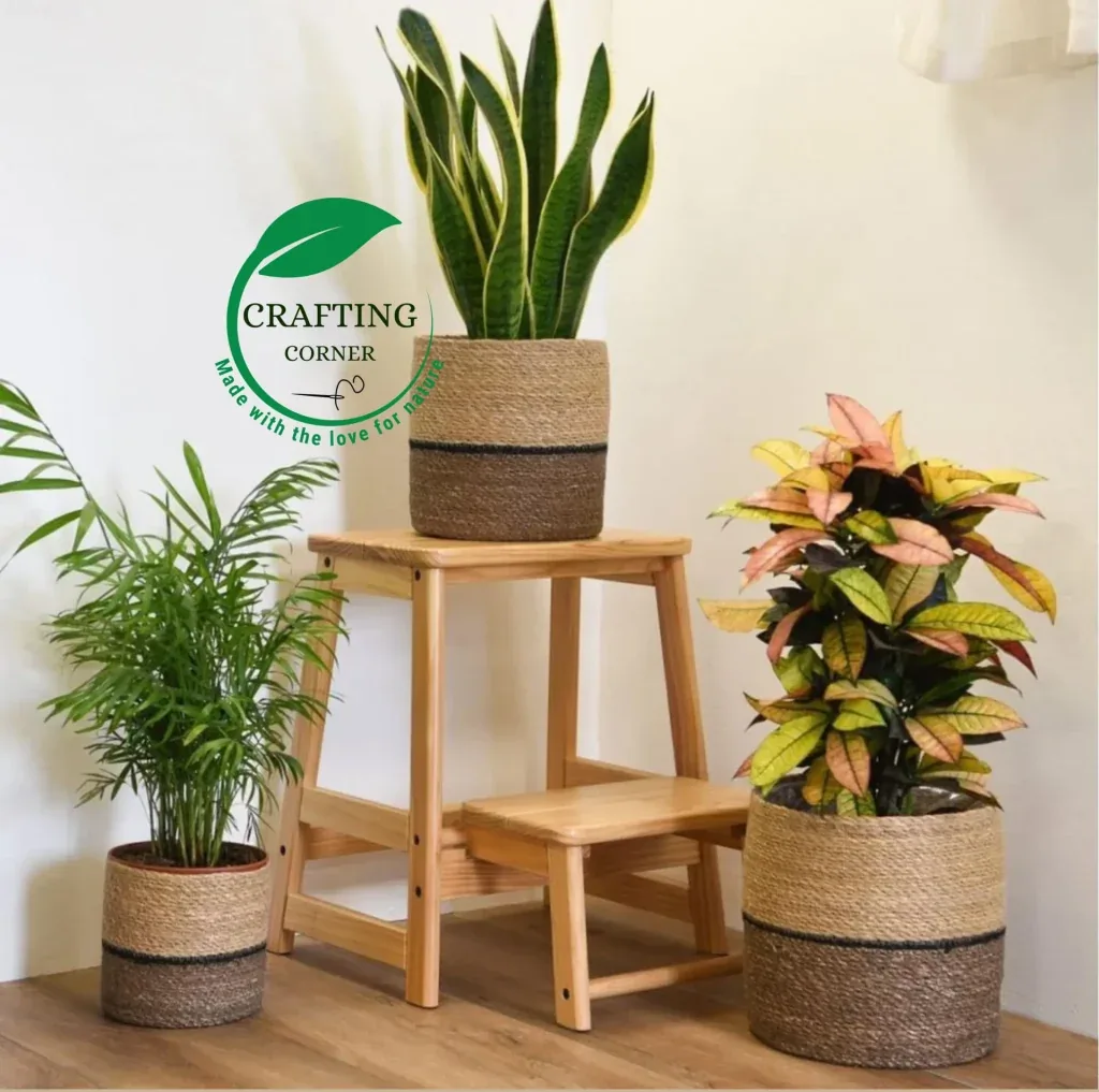 Crafting Corner Rustic Indoor Decor Trio Planter Set of 3